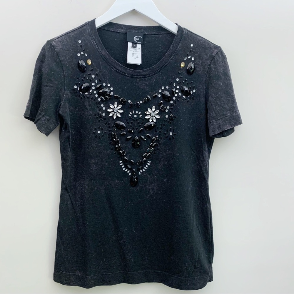 Just Cavalli Embellished T-shirt